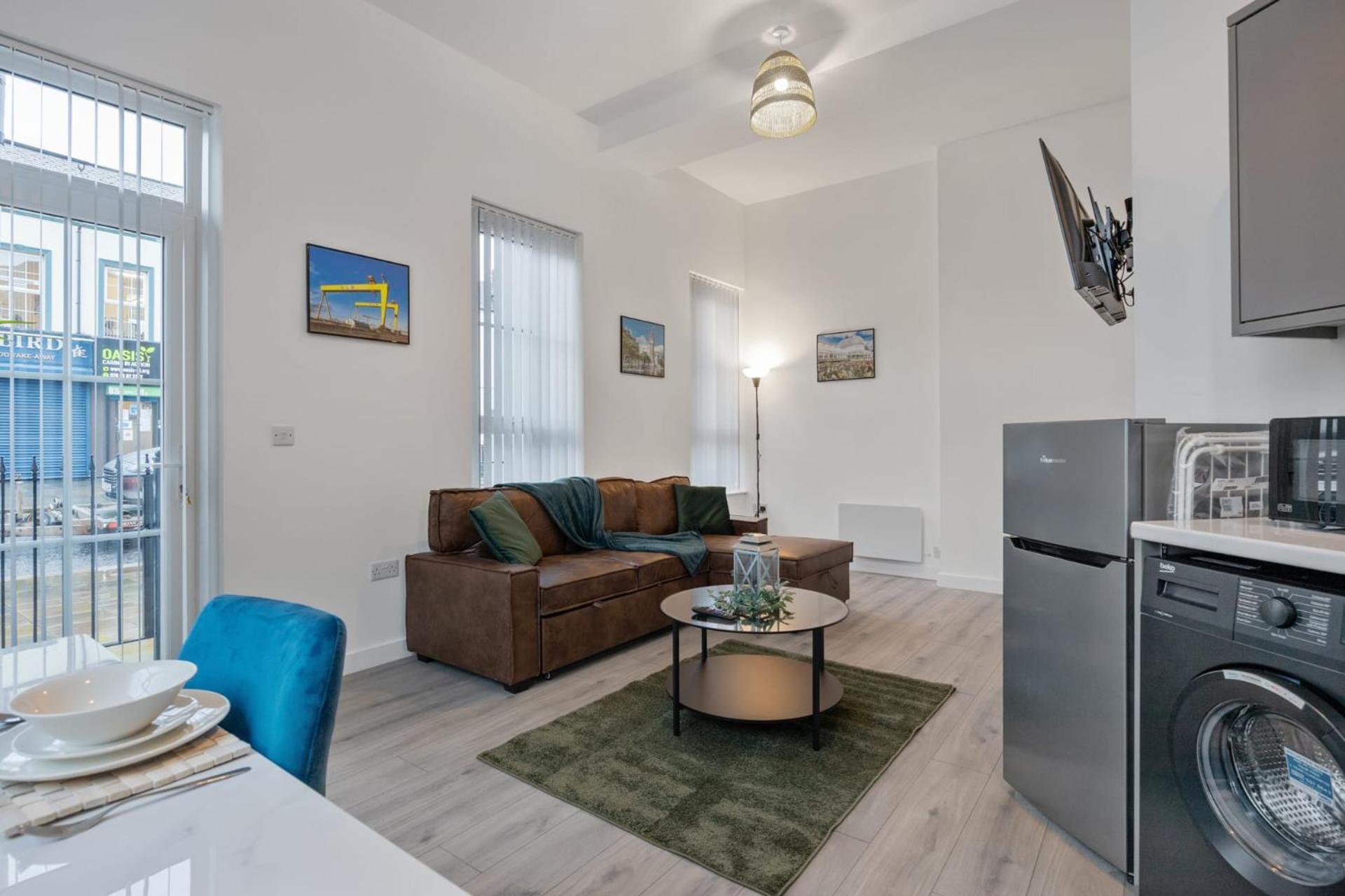 Contemporary 2 Bed Apartment -Belfast East Village 외부 사진